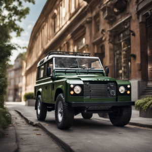 Land Rover EV conversion with in-wheel motors maintains original weight