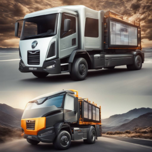 Introducing Heavy Duty Electric Trucks Equipped with Solar Panels